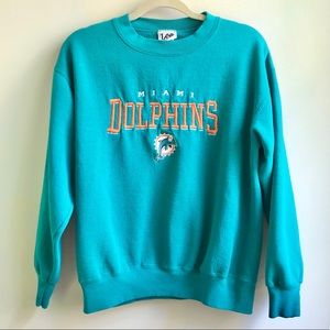 Vintage NFL | Miami Dolphin Embroidered Sweatshirt